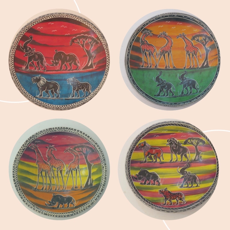 Savannah Animal Bowls